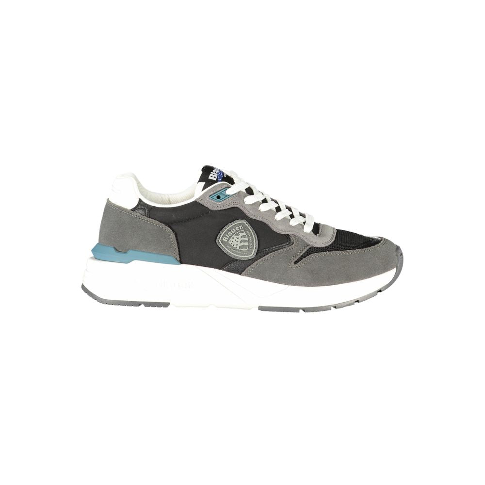 Blauer Nero Polyurethane Men Sneaker