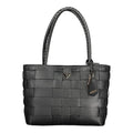 Guess Jeans Nero Poliuretano Women Handbag