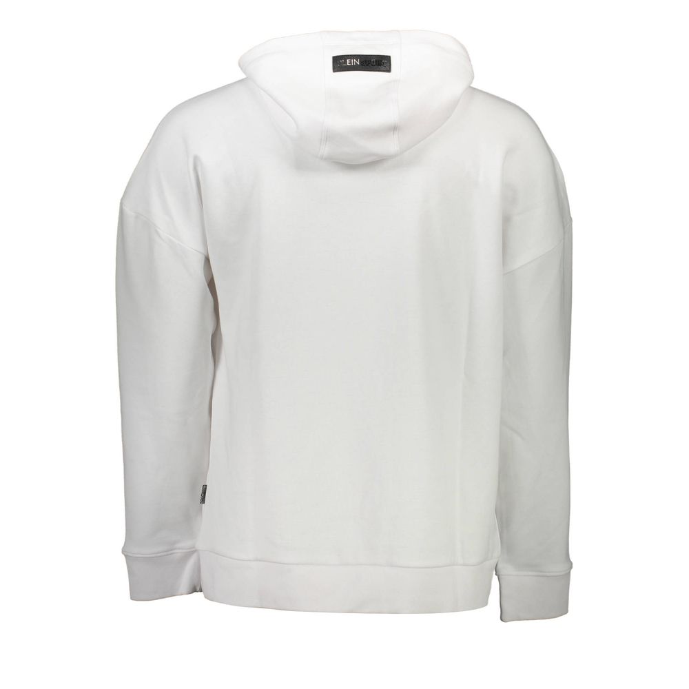 Plein Sport White Cotton Men's Sweatshirt - BrandFit 88