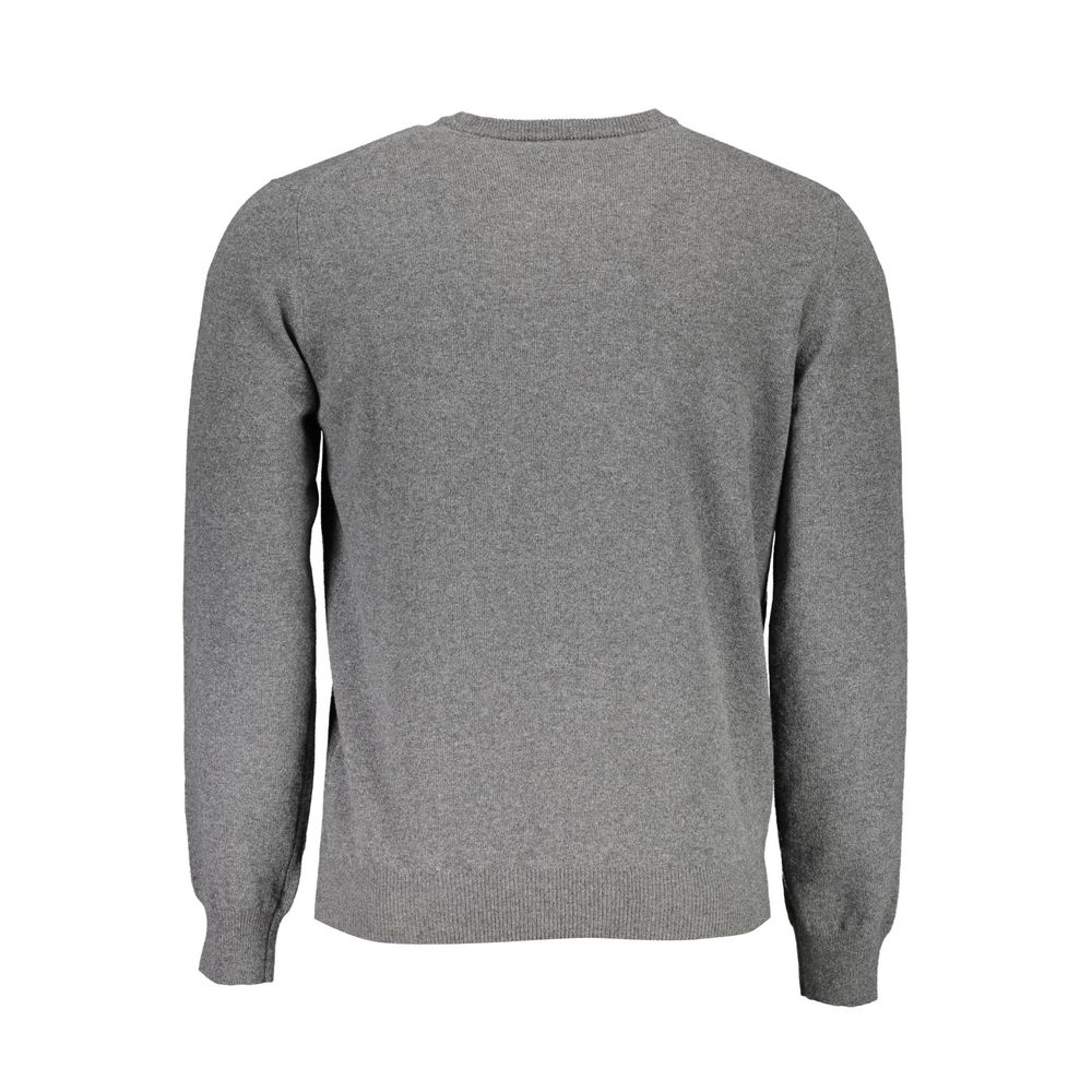 Harmont & Blaine Grigio Wool Men Sweater