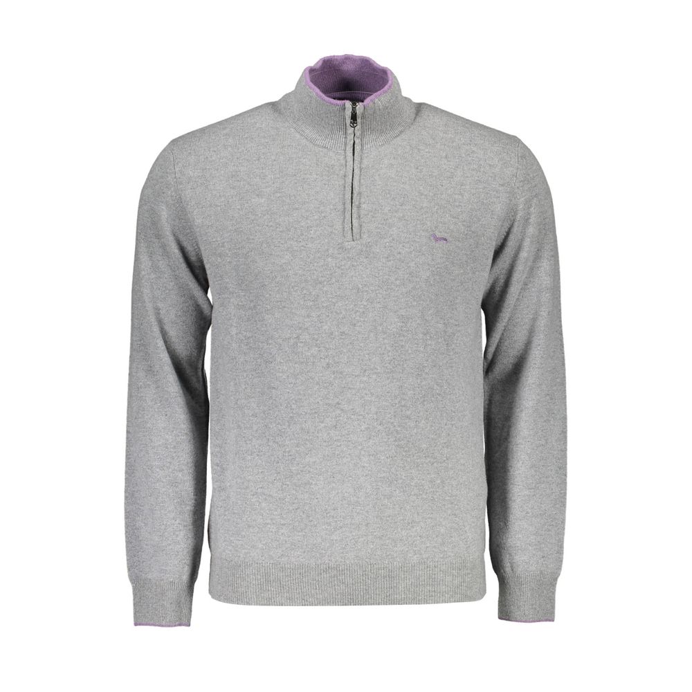 Harmont & Blaine Grigio Wool Men Sweater - BrandFit 88