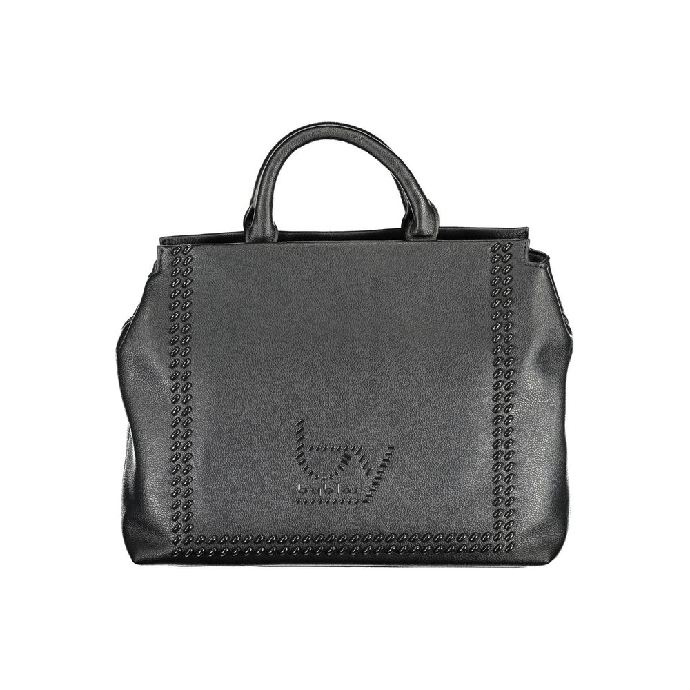 BYBLOS Black Polyurethane Women Handbag - BrandFit 88