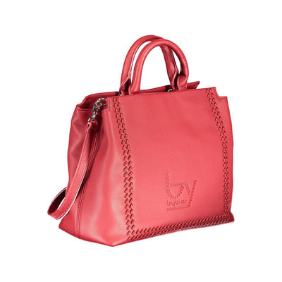 BYBLOS Rosso Polyurethane Women Handbag