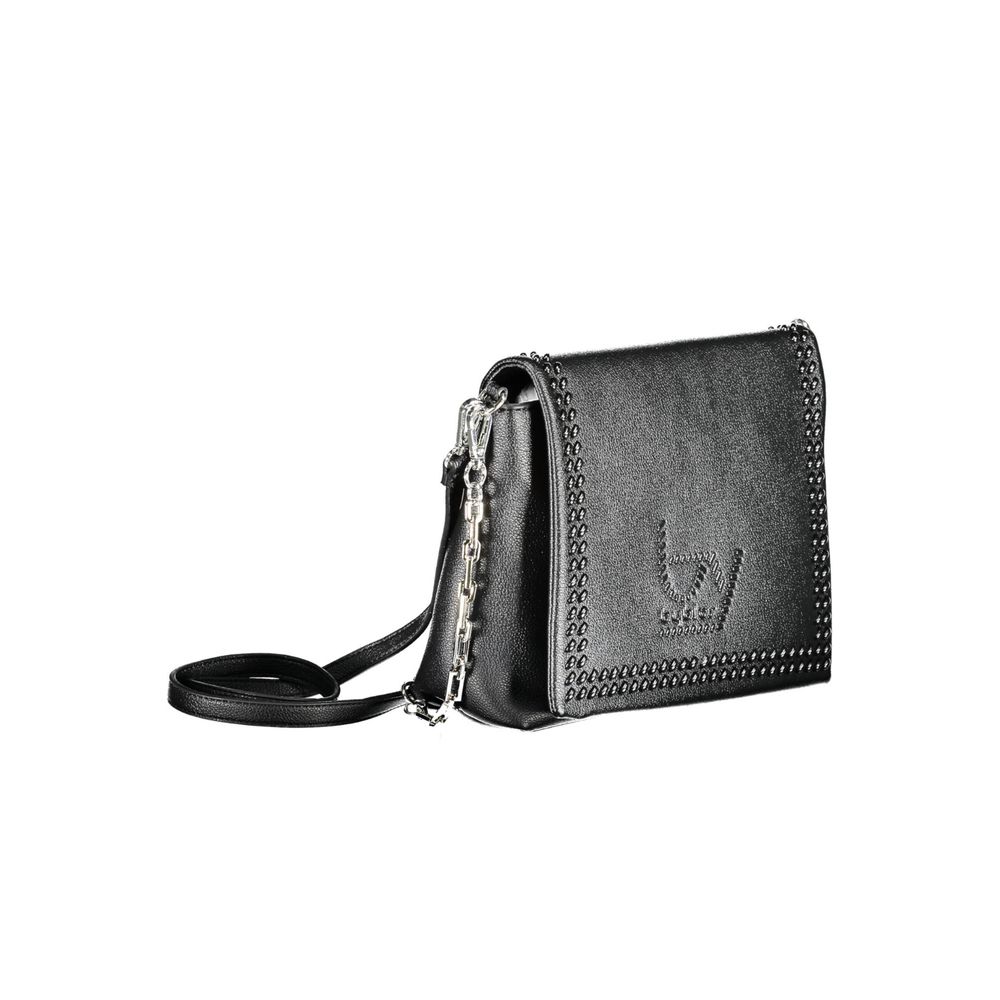 BYBLOS Black Polyurethane Women's Shoulder Bag - BrandFit 88