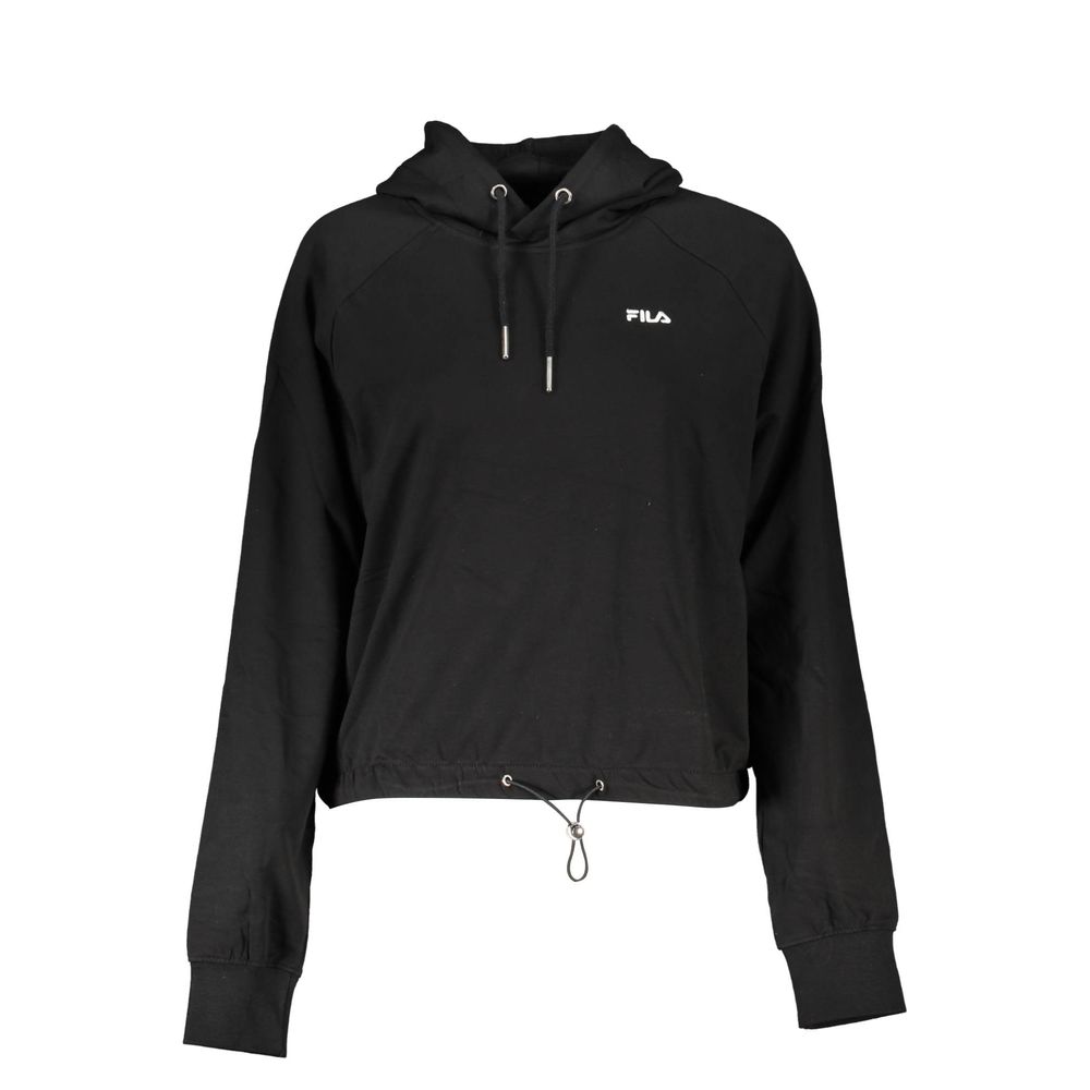 Fila Black Cotton Women's Sweatshirt - BrandFit 88