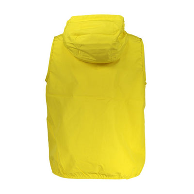 K-WAY Yellow Polyester Men Jacket
