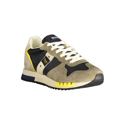 Blauer Verde Poliuretano Men Sneaker