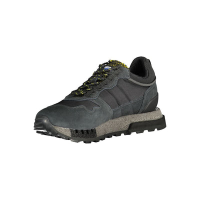 Blauer Black Polyurethane Men Sneaker