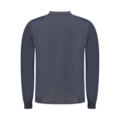 K-WAY Blue Wool Sweater