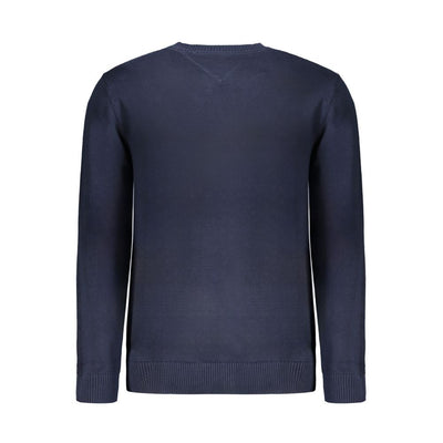 Tommy Hilfiger Blue Cotton Sweater