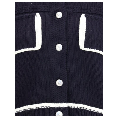 PINKO Cardigan with contrasting profiles