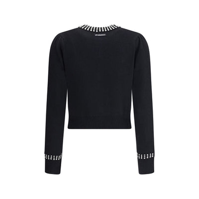 PINKO Rhinestone Cardigan