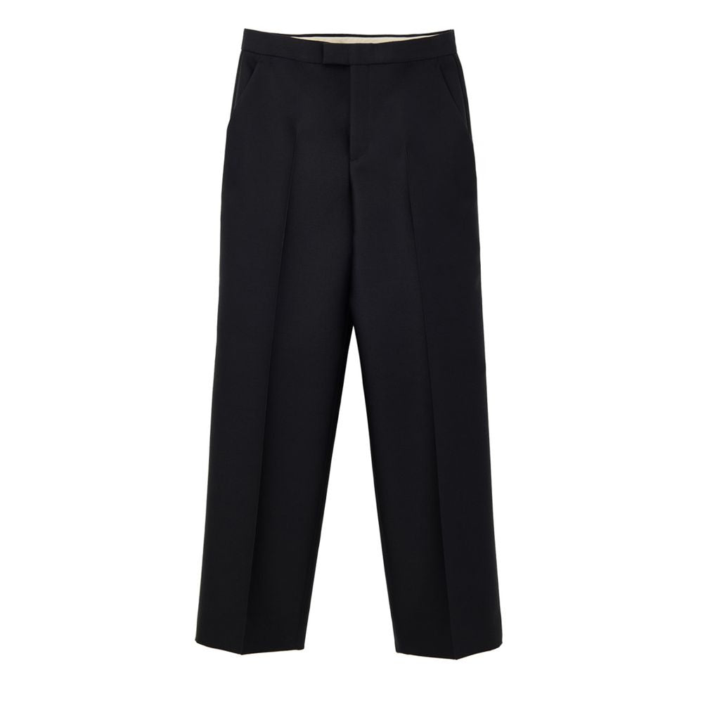 Gucci Black Cotton Casual Pants - BrandFit 88