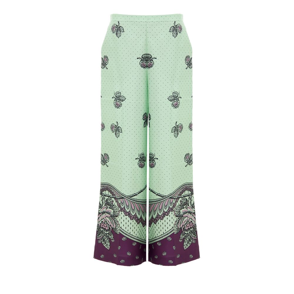 Gucci Green Silk Casual Pants - BrandFit 88