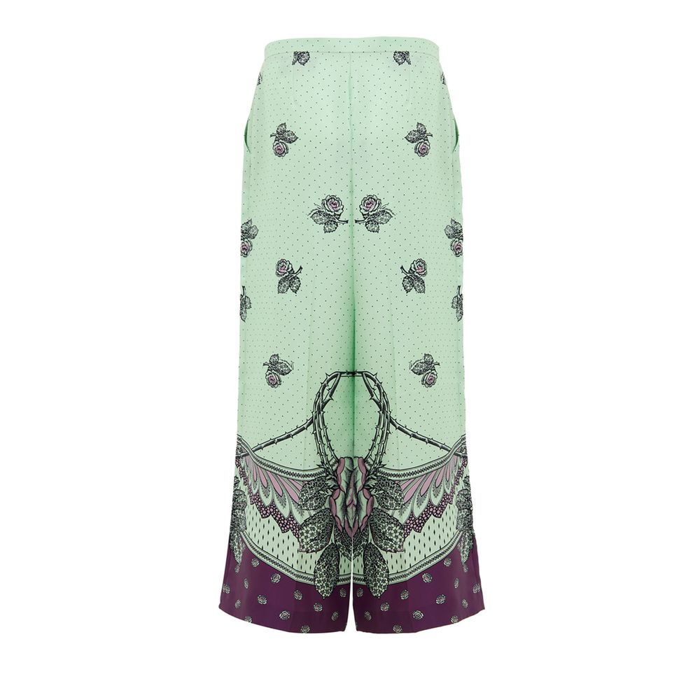 Gucci Green Silk Casual Pants - BrandFit 88