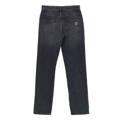 Gucci Gray Cotton Jeans Denim