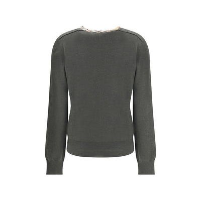 Burberry Wool Pullover with Check