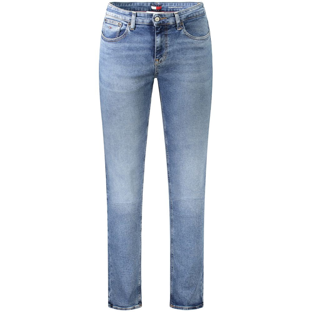 Tommy Hilfiger Blu Cotton Men Jeans
