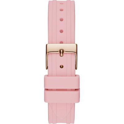 Guess Multicolor Rubber Dress Watch