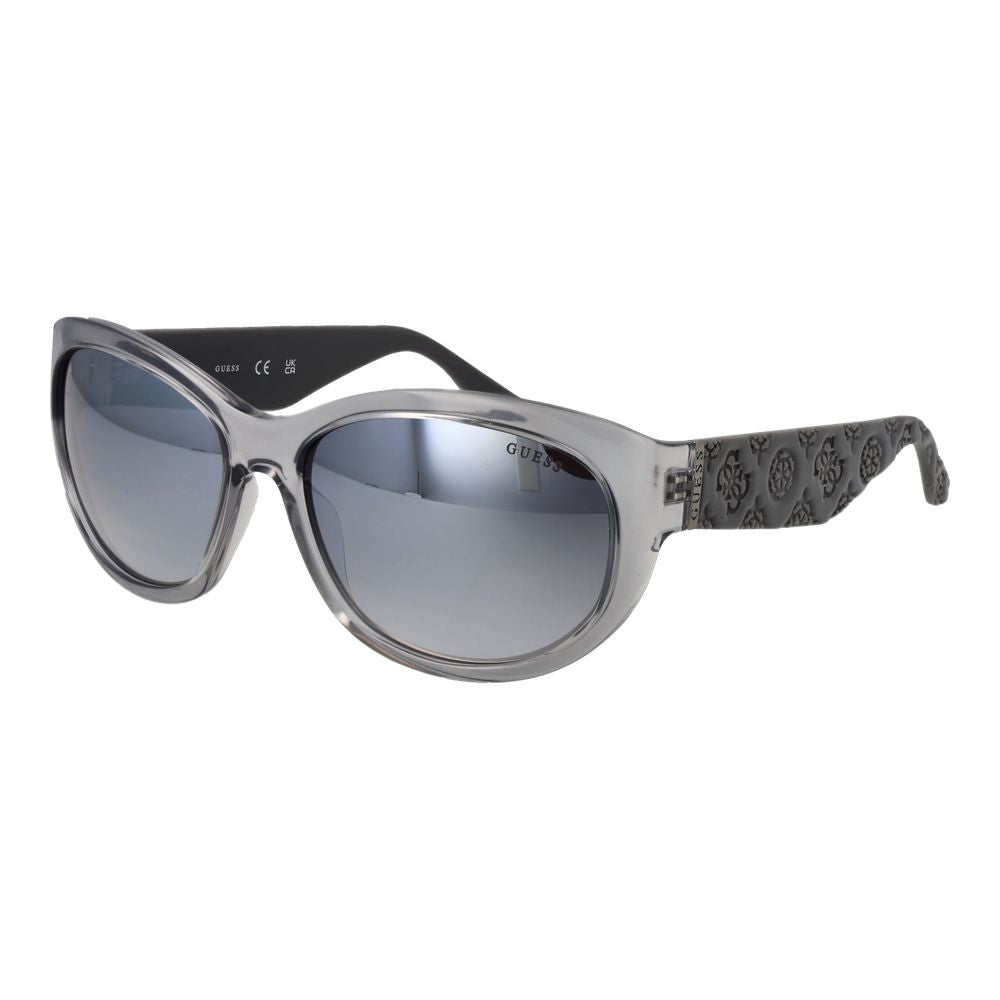 Guess Gray Stainless Steel Sunglasses