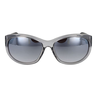 Guess Gray Stainless Steel Sunglasses