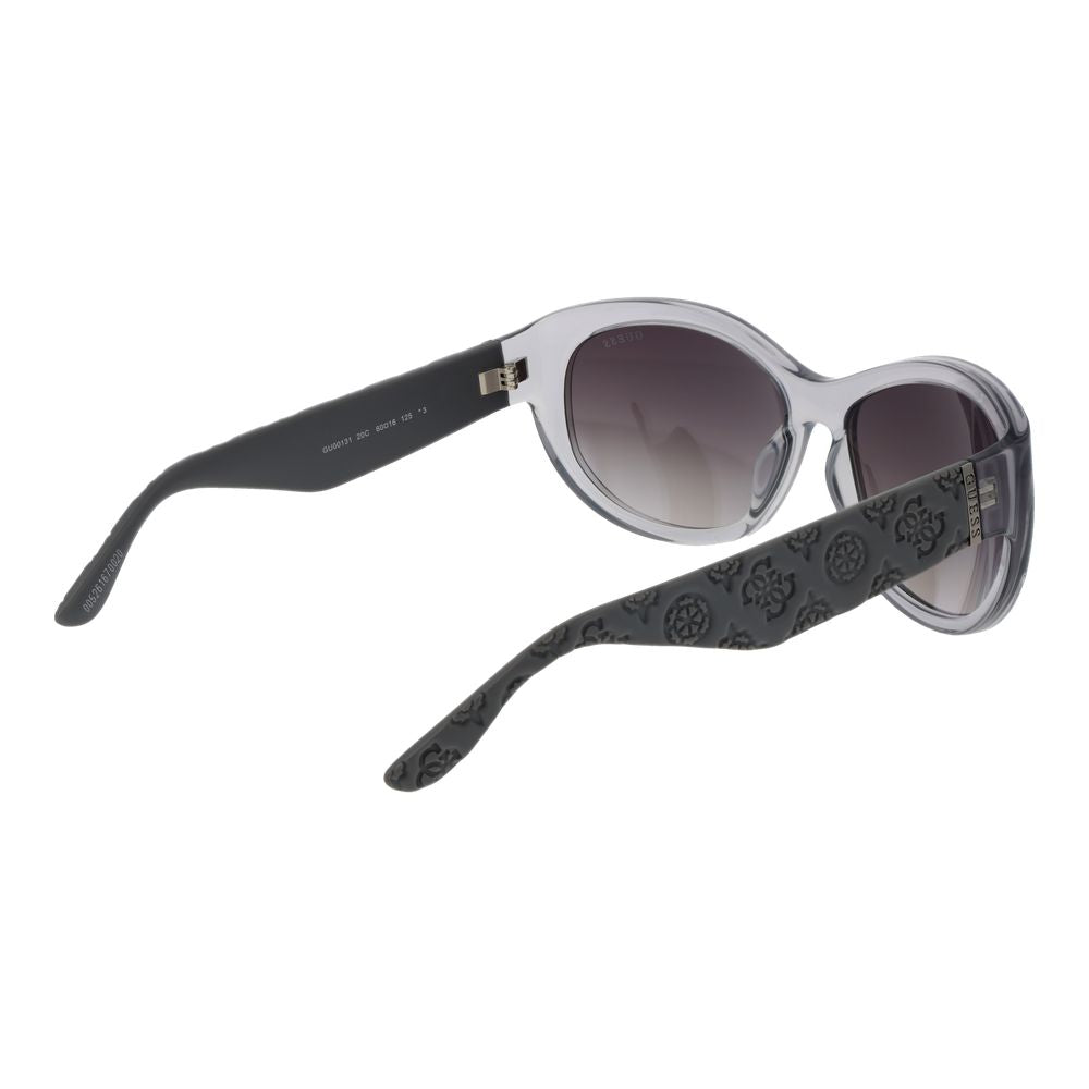 Guess Gray Stainless Steel Sunglasses