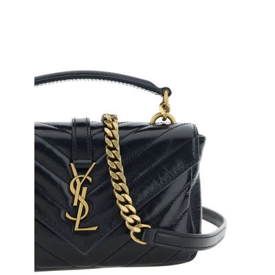 Saint Laurent Black Calf Leather Bos Taurus Wallet