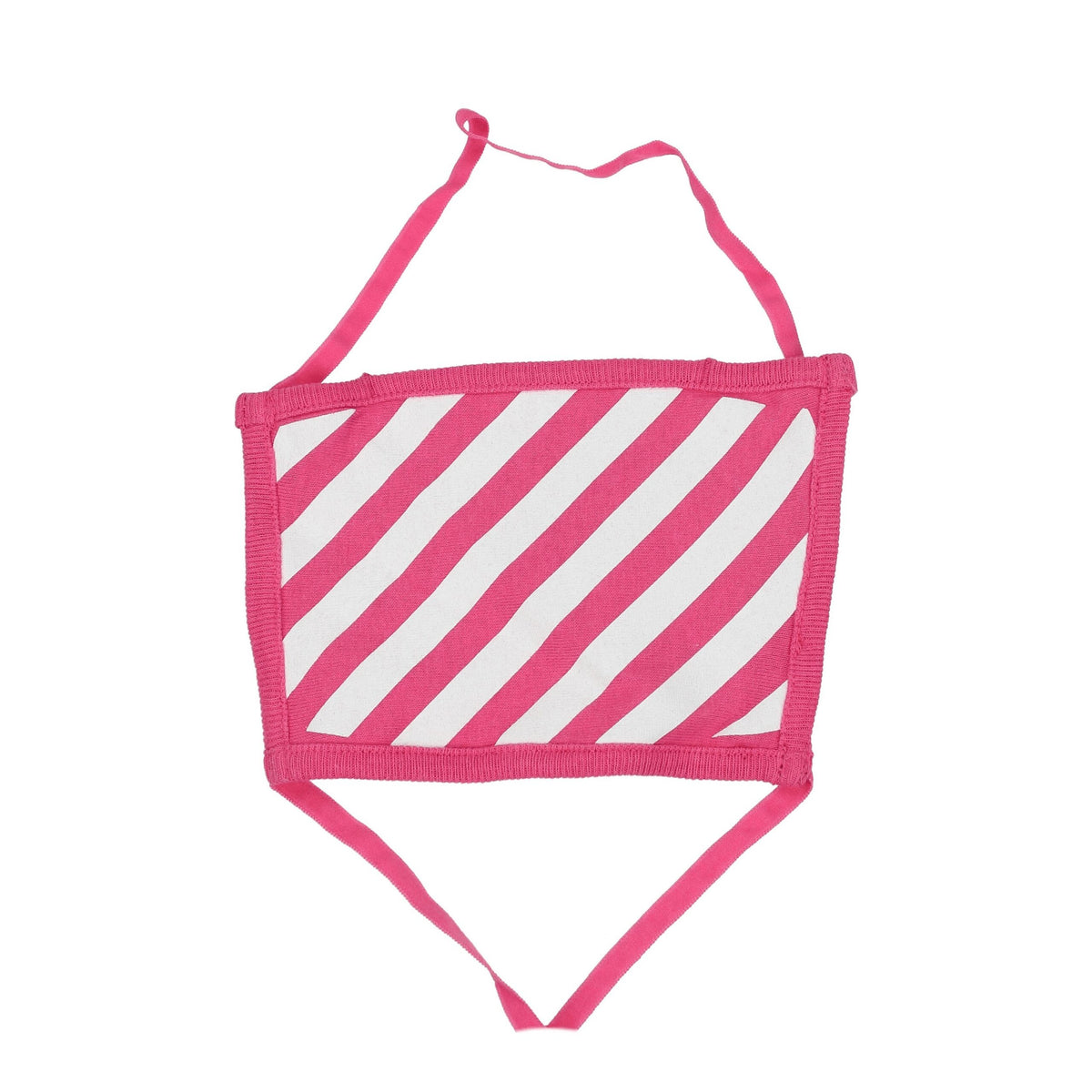 Off-White Pink Cotton Facemask - BrandFit 88