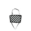 Off-White Black Cotton Facemask - BrandFit 88