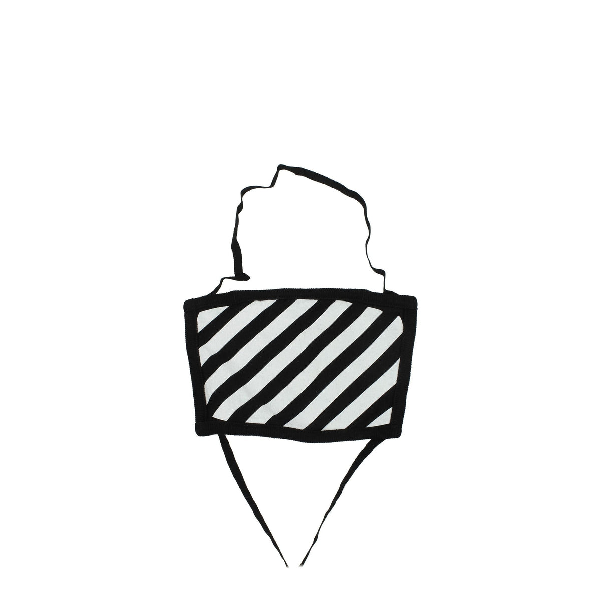 Off-White Black Cotton Facemask - BrandFit 88