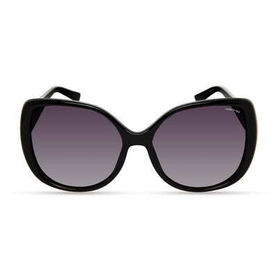 Kenneth Cole Black Resin Sunglasses