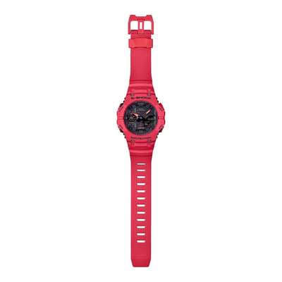 Casio Red Resin Sport Watch