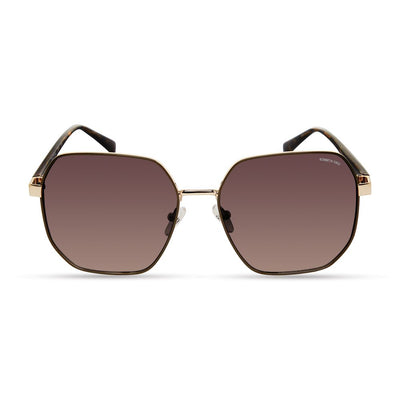 Kenneth Cole Gold Metal Sunglasses