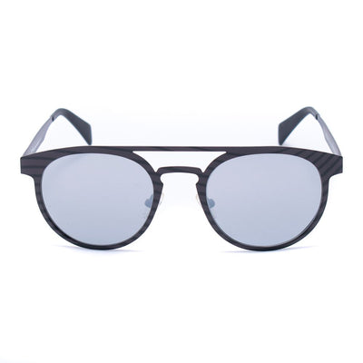 Italia Independent Gray Metal Sunglasses