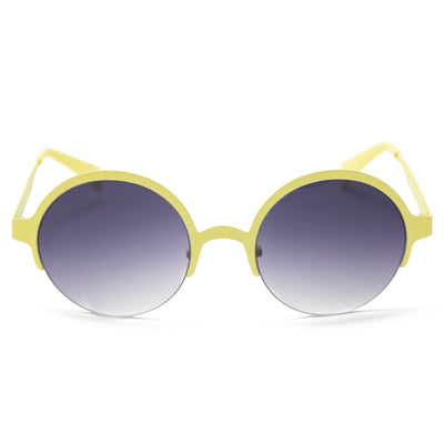 Italia Independent Yellow Metal Sunglasses
