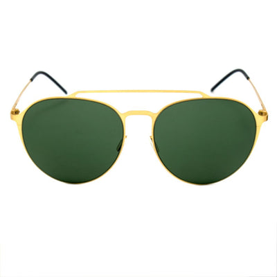 Italia Independent Gold Metal Sunglasses