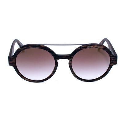 Italia Independent Brown Acetate Sunglasses