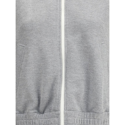 Brunello Cucinelli Gray Viscose Sweatshirt