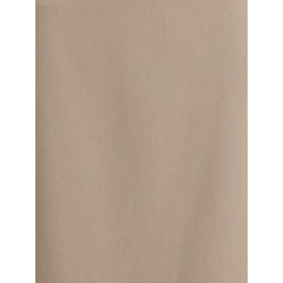 Brunello Cucinelli Gray Acetate Midi Skirt