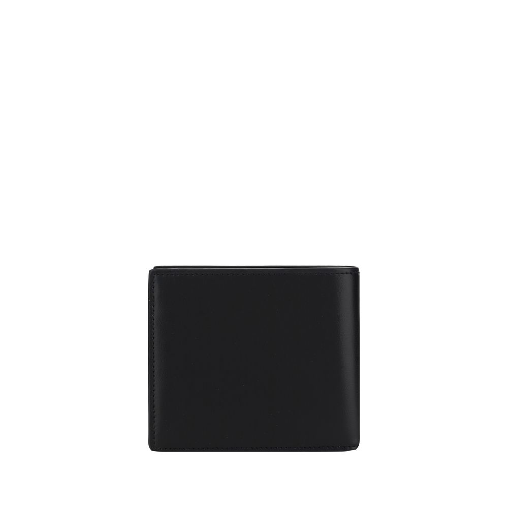 Saint Laurent Black Calf Leather Bos Taurus Wallet