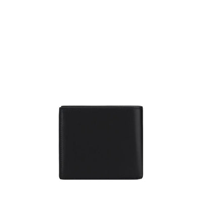 Saint Laurent Black Calf Leather Bos Taurus Wallet