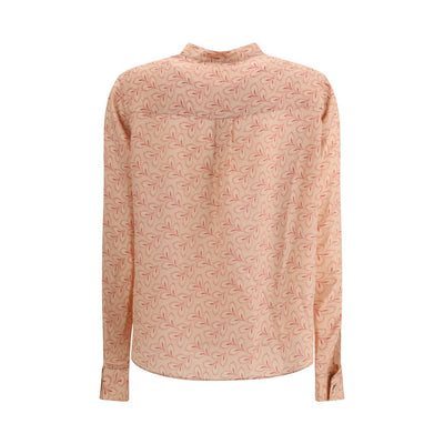 Kristina Ti Multicolor Silk Pattern Shirt