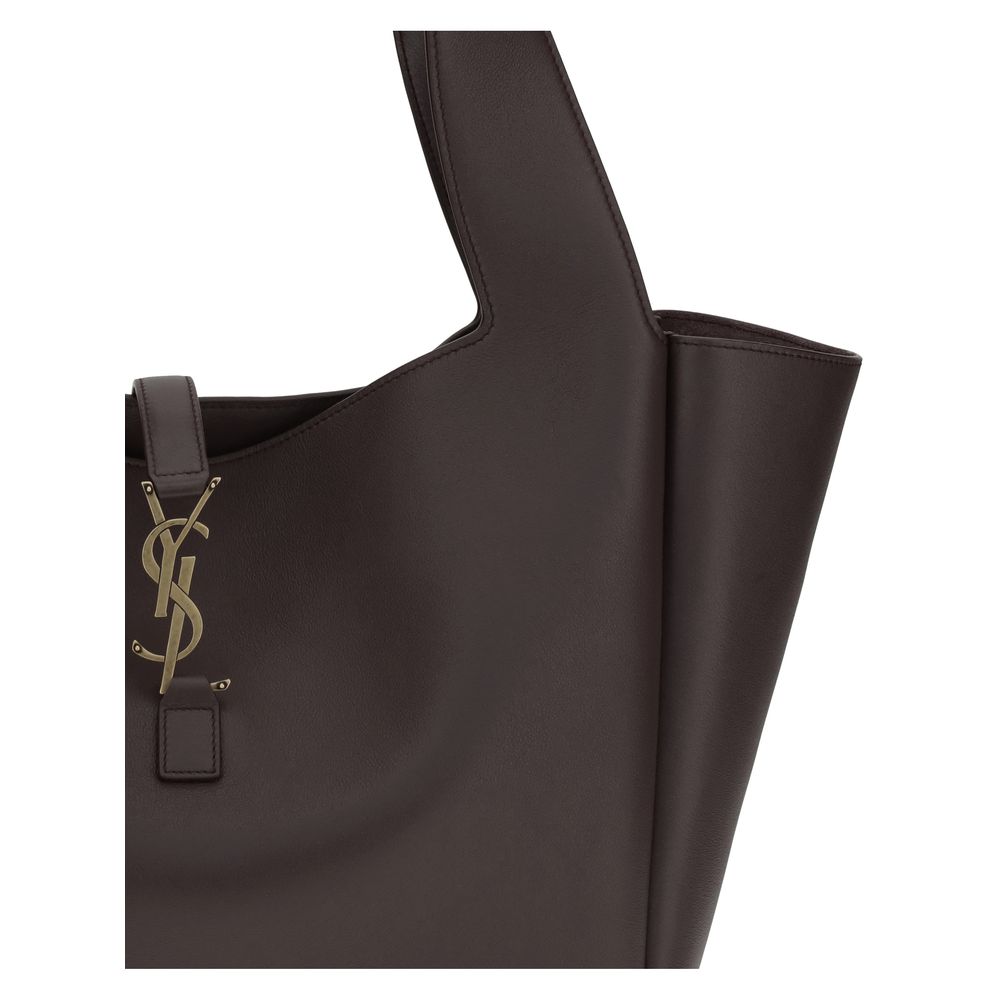 Saint Laurent Brown Lamb Ovis Aries Aries Shoulder Bag