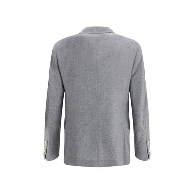 Brunello Cucinelli Gray Cashmere Clothing