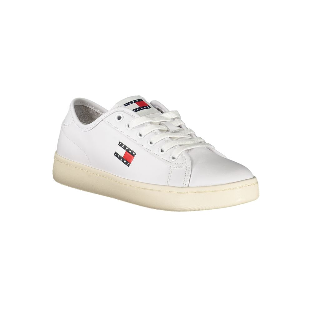 Tommy Hilfiger White Leather False