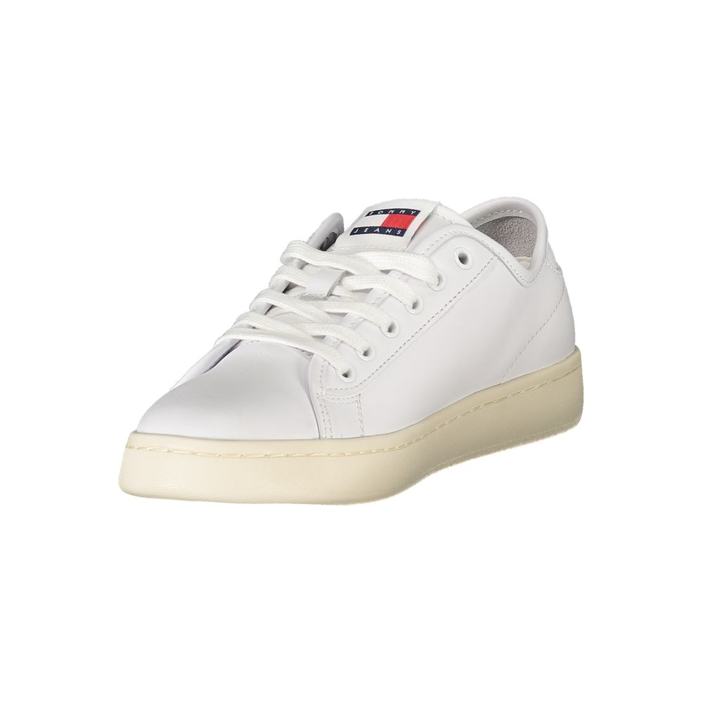 Tommy Hilfiger White Leather False