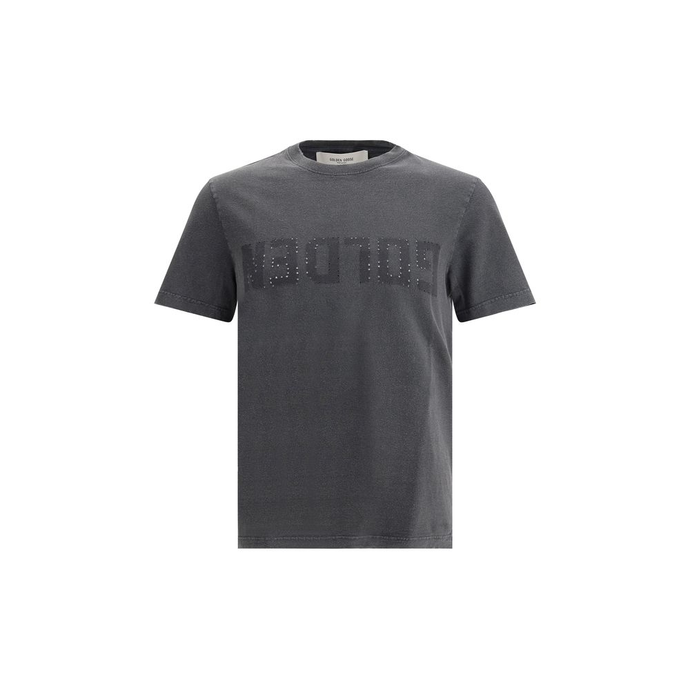 Golden Goose Gray Cotton T-Shirt - BrandFit 88