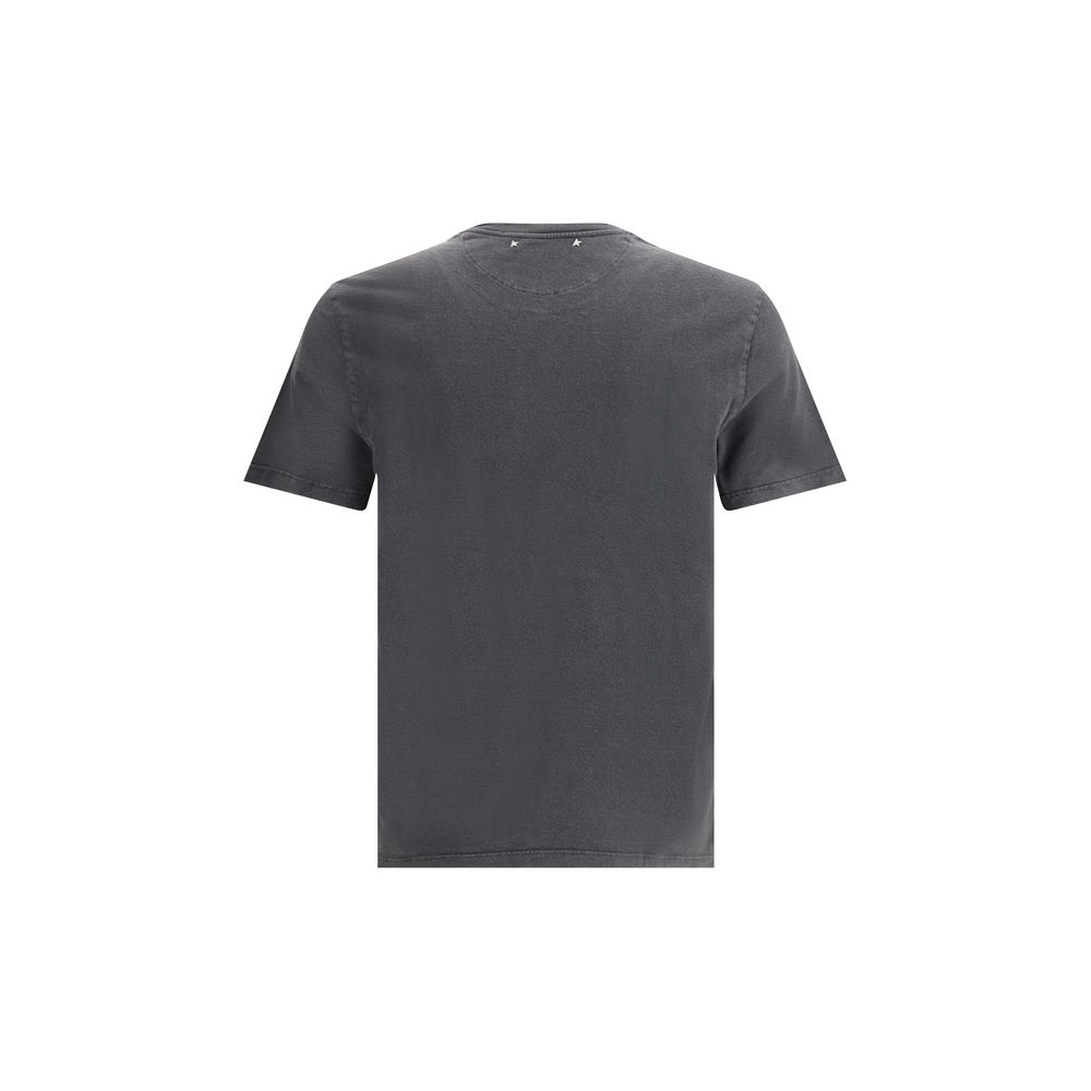 Golden Goose Gray Cotton T-Shirt - BrandFit 88