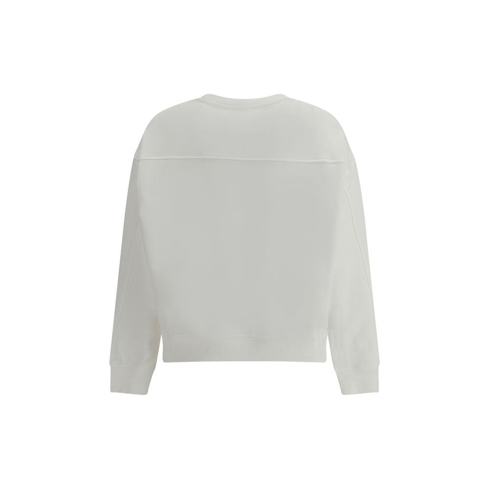 PINKO White Cotton Sweatshirt - BrandFit 88