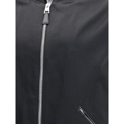 Givenchy Black Cotton Bomber